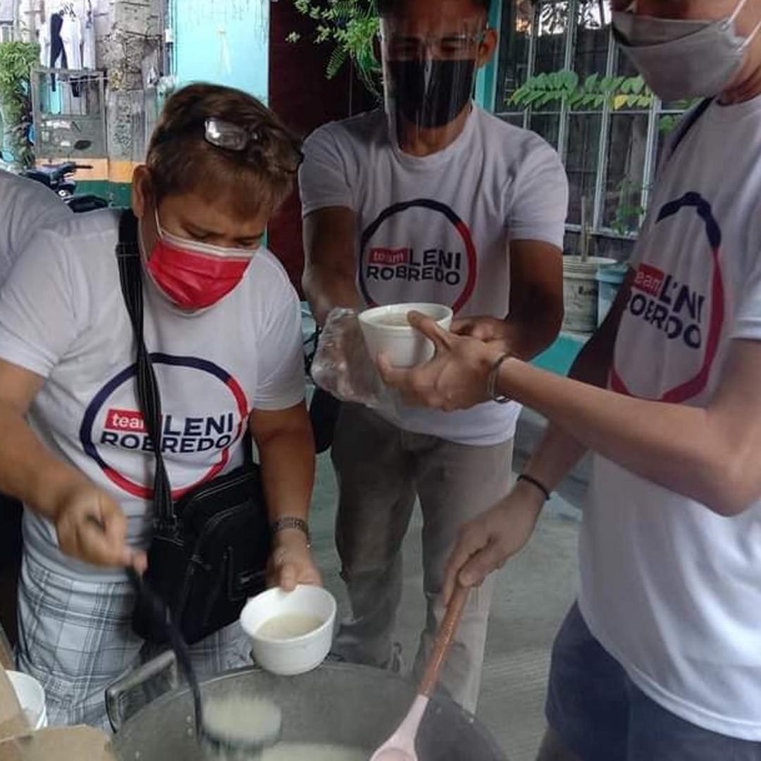 Team Leni Robredo holds nationwide feeding program in honor of Noynoy Aquino