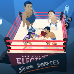 [VIDEO EDITORIAL] Ang boksing sa Senado at ang circus 2022