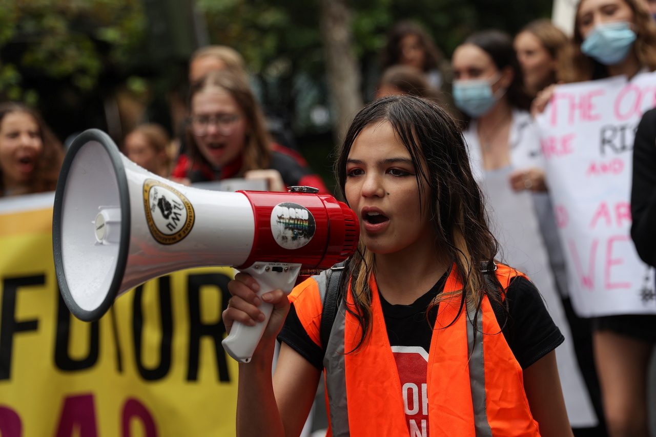 ‘Australia’s Greta Thunberg’ steps up climate change activism