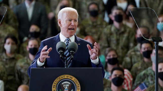 Biden warns Russia it faces ‘robust’ response for harmful actions as he begins European visit