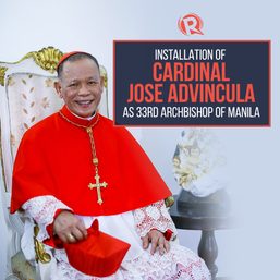 LIVESTREAM: Installation of Manila Archbishop Jose Cardinal Advincula