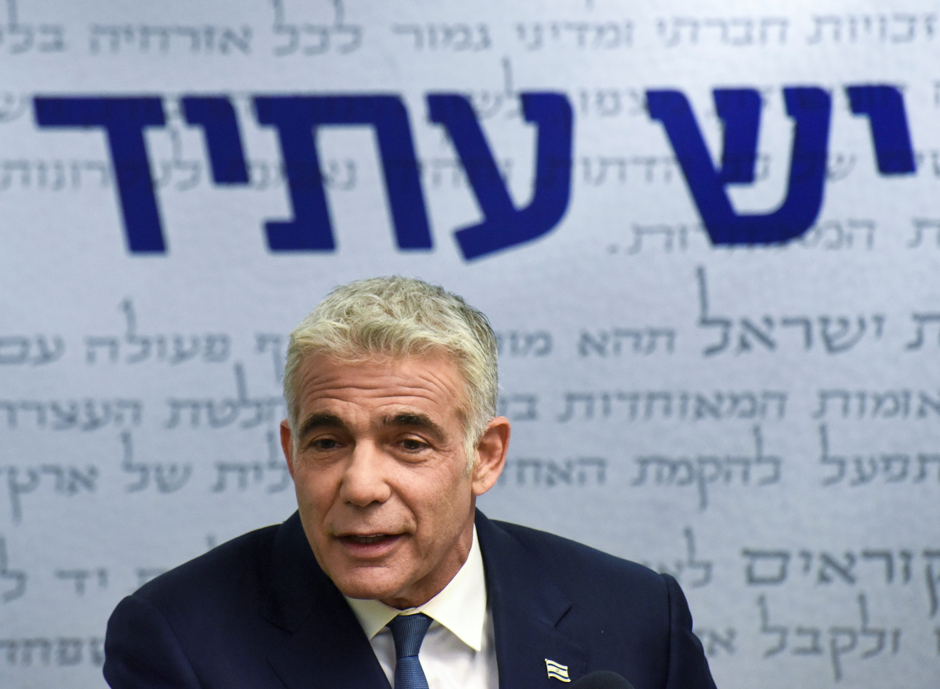 Israel’s Lapid enlists Gantz, moves closer to unseating Netanyahu
