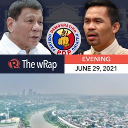 It’s clear: Pacquiao no longer Duterte’s ally | Evening wRap
