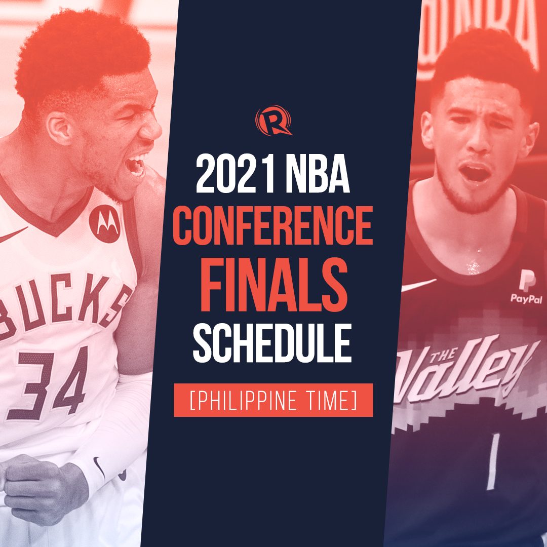 SCHEDULE: 2021 NBA Playoffs – Conference Finals, Philippine time