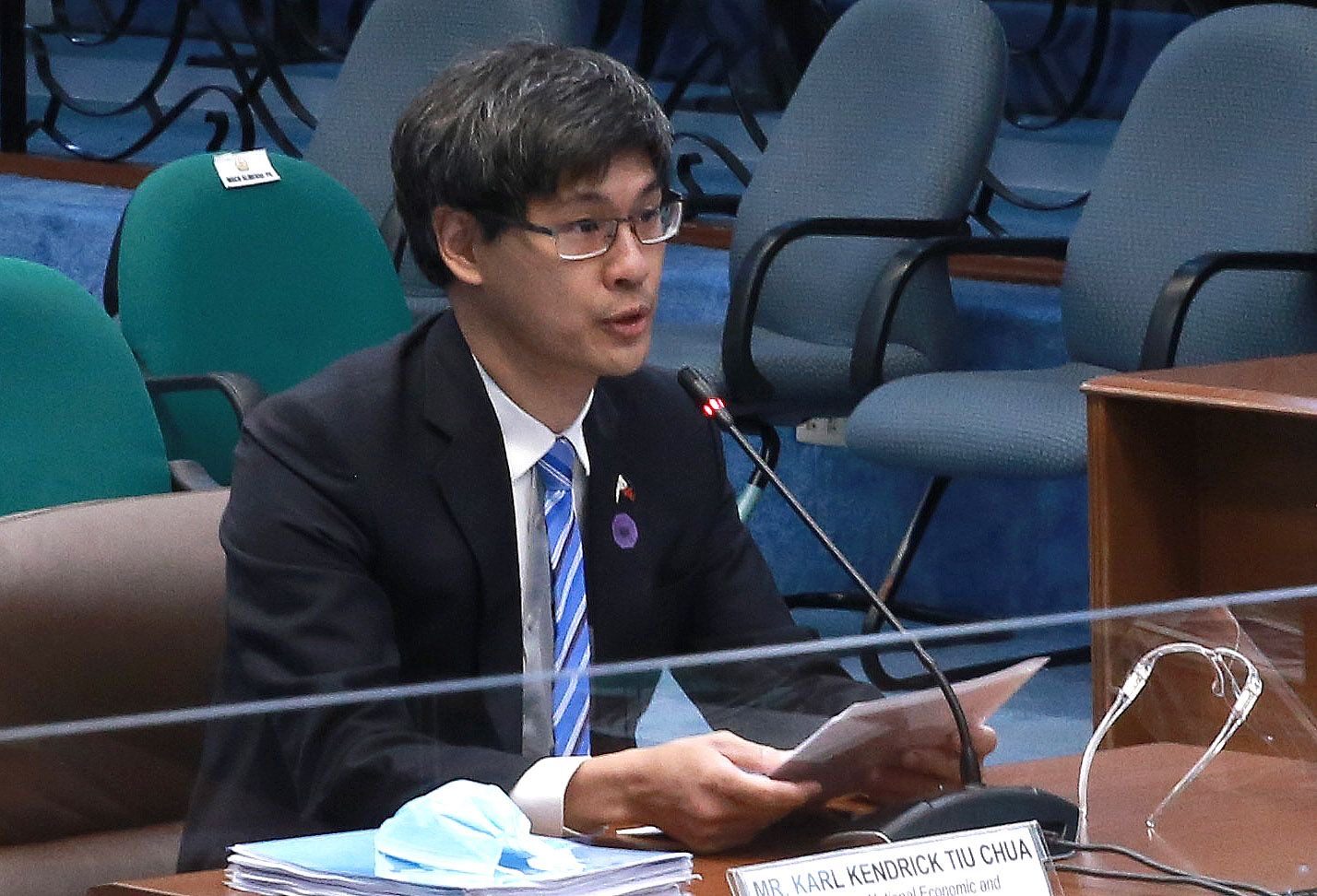 NEDA Secretary Karl Chua breezes through CA confirmation hearing