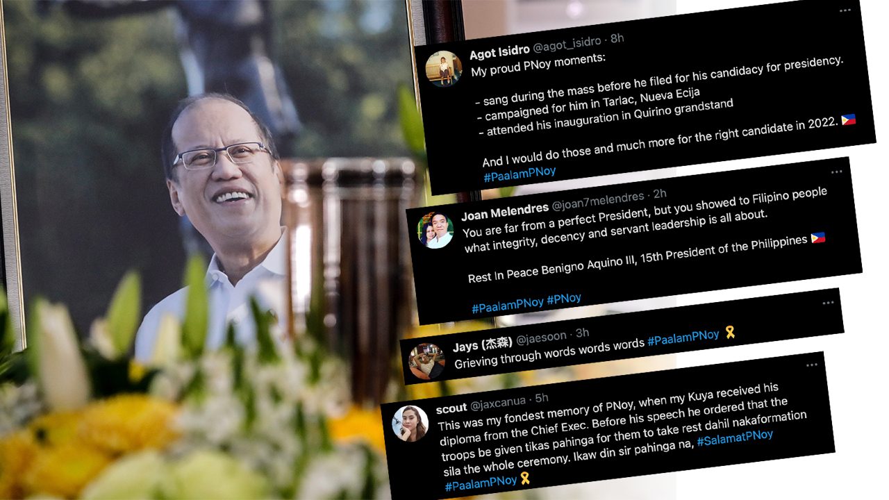 #PaalamPNoy trends as Noynoy Aquino laid to rest