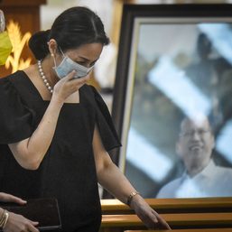 WATCH: Aquino sisters Kris, Ballsy thank mourners at Noynoy’s wake