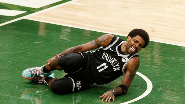 WATCH: Irving injures ankle in Game 4 of Nets-Bucks series