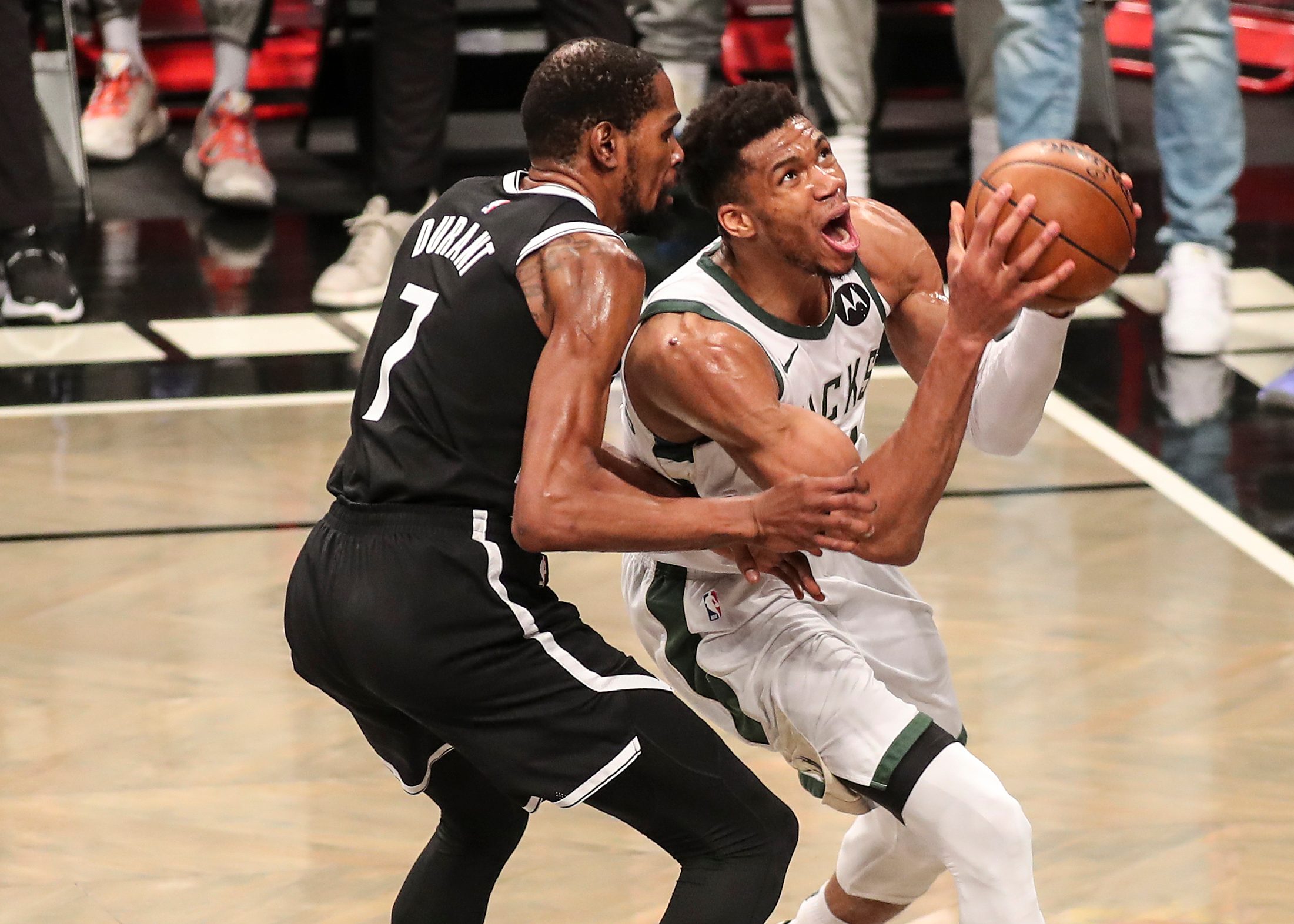 Giannis Antetokounmpo drops 40 as Bucks top Nets in epic Game 7