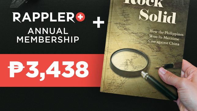 Get 15% off on annual Rappler+ membership and Marites Vitug’s ‘Rock Solid’