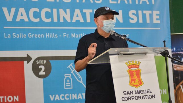 San Miguel starts COVID-19 vaccination program for employees