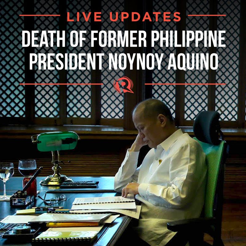 LIVE UPDATES: Death of former Philippine president Noynoy Aquino