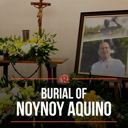LIVE: Burial of former Philippine president Noynoy Aquino