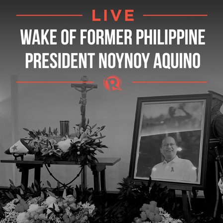 LIVE: Wake of former Philippine president Noynoy Aquino