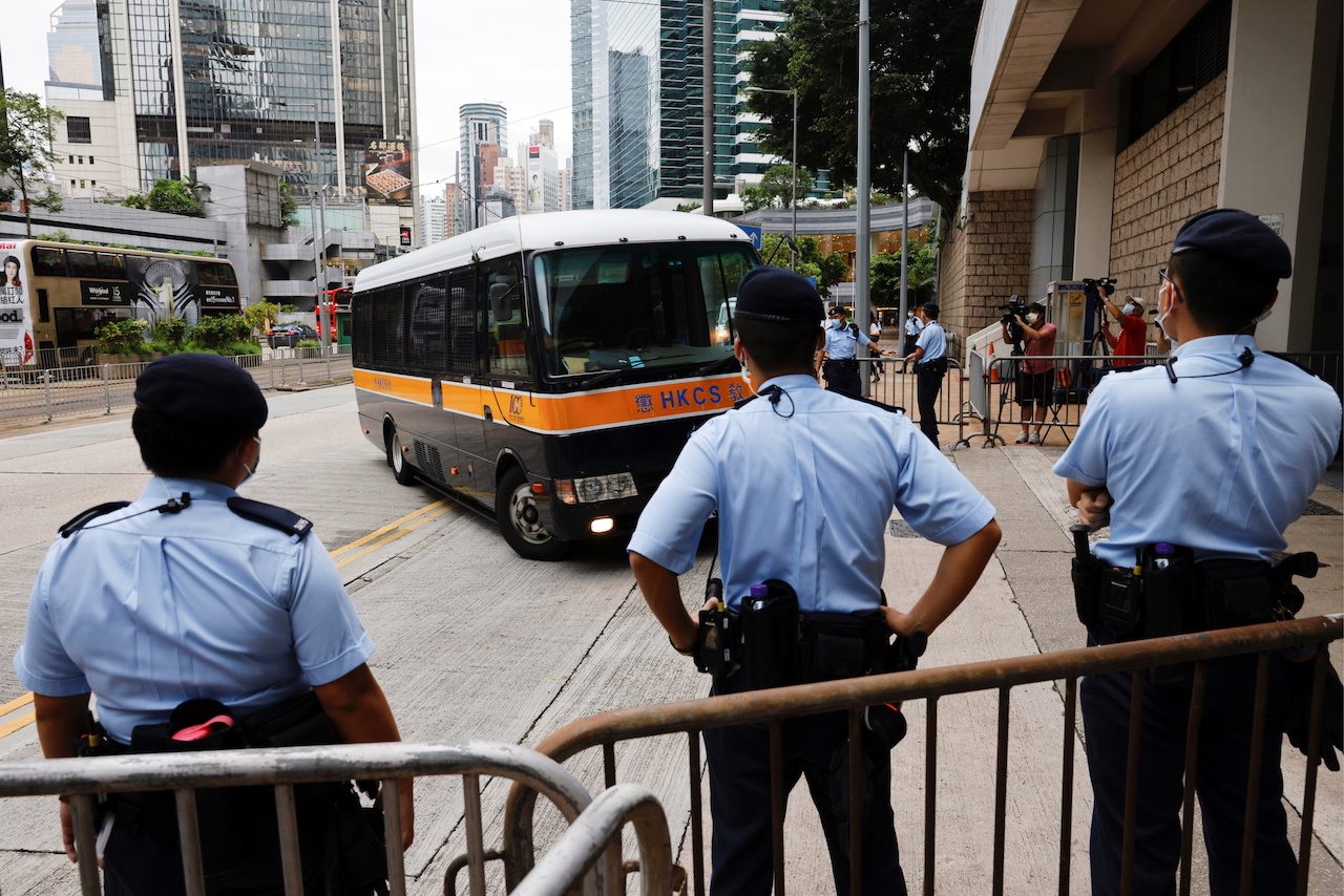 Trial of 1st person charged under Hong Kong’s national security law begins