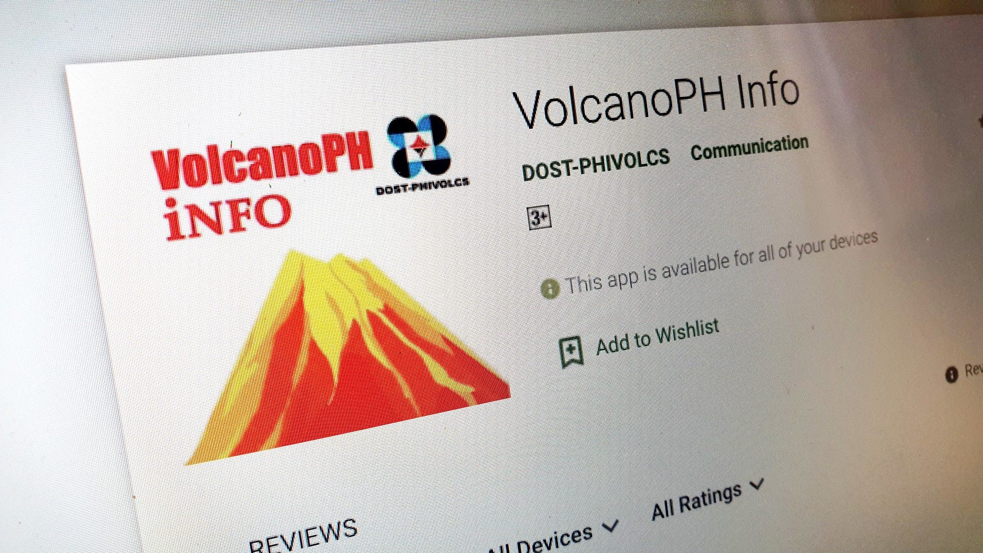 Phivolcs launches VolcanoPH app