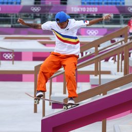 Margielyn Didal hangs on to reach Tokyo Olympics skateboarding finals
