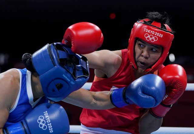 Nesthy Petecio punches way to Olympic boxing medal round