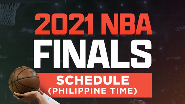 SCHEDULE: 2021 NBA Finals, Philippine time