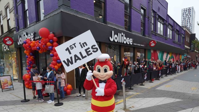 Jollibee opens first branch in Wales