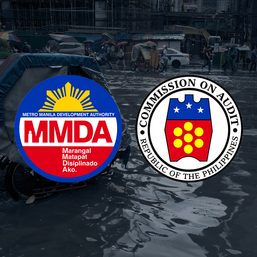 COA: 67 of 94 MMDA flood control projects delayed