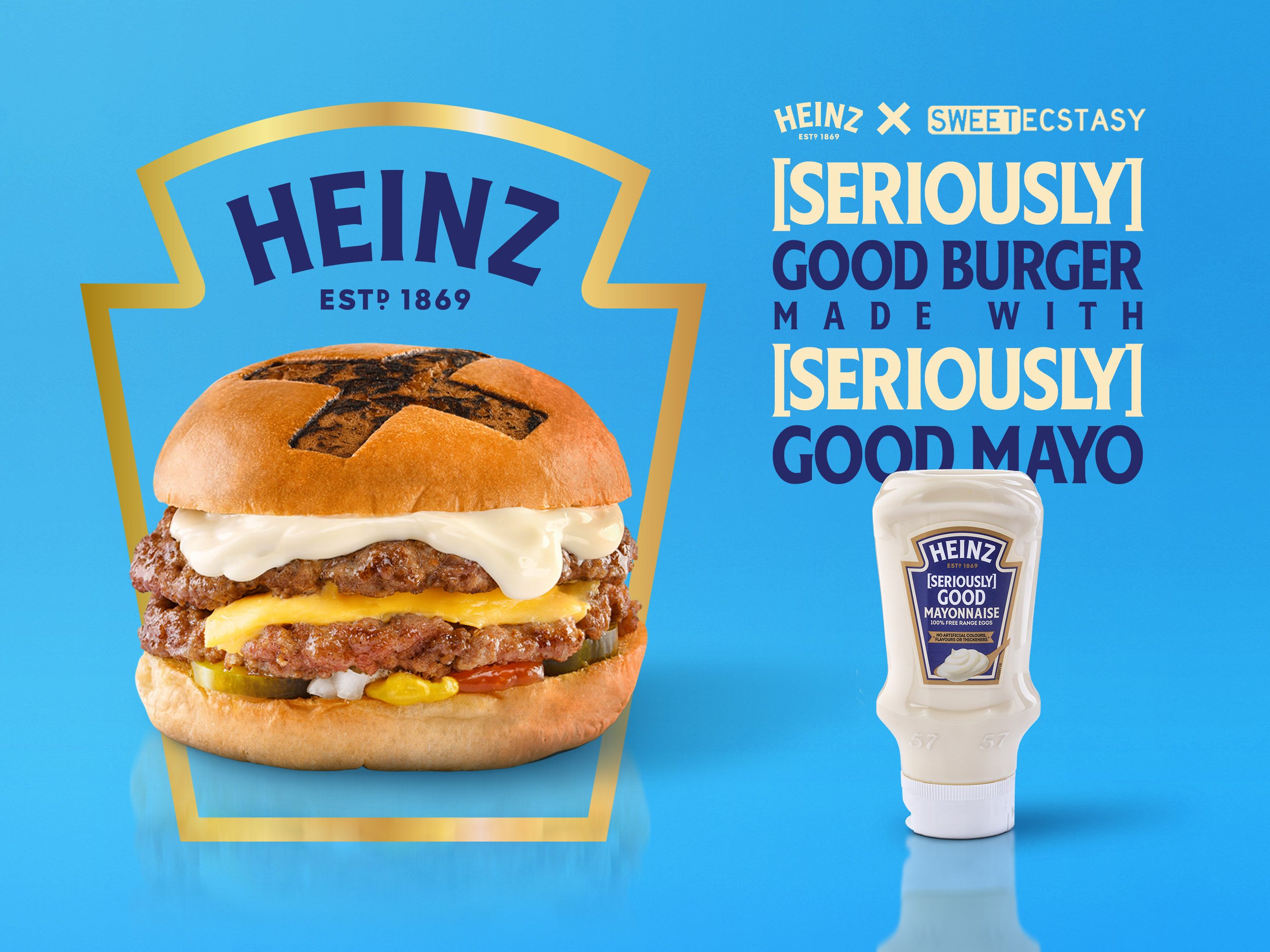 Sweet X, Heinz Mayonnaise team up for limited edition burger