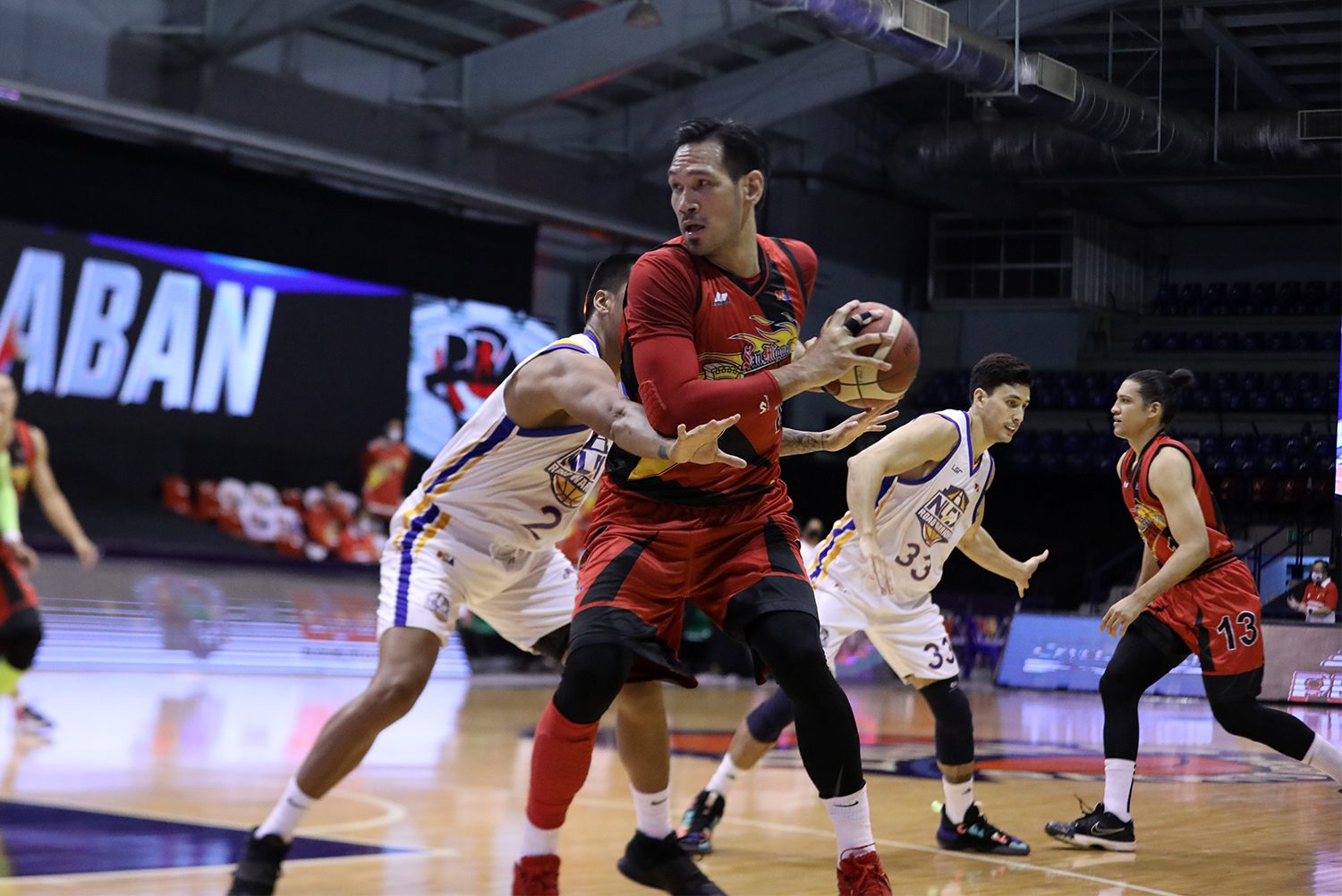 MVP Fajardo flexes old form as San Miguel routs NLEX for first win