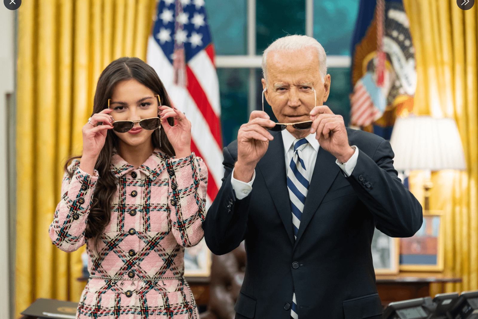 In White House visit, Olivia Rodrigo urges youth get vaccinated