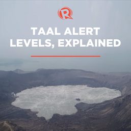 PANOORIN: Taal Volcano alert levels, explained