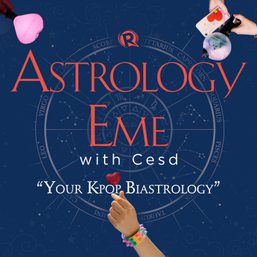 [PODCAST] Astrology Eme with Cesd: Your K-pop Biastrology