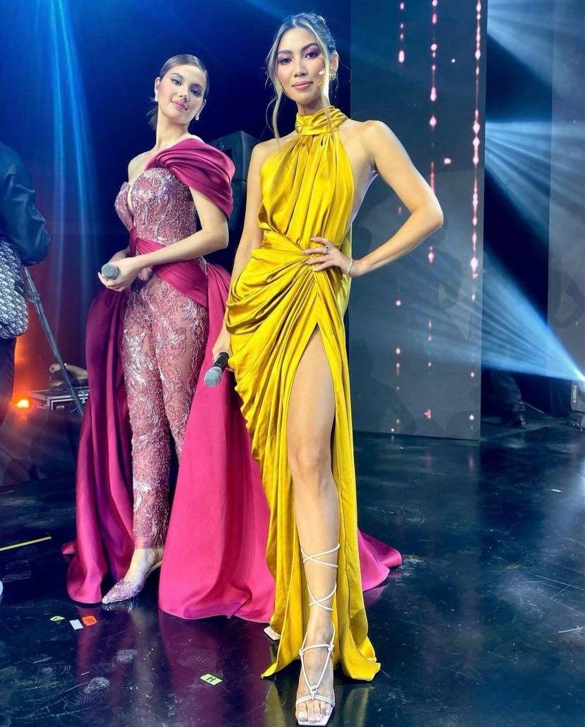 IN PHOTOS: Catriona Gray, Nicole Cordoves’ looks at the Binibining ...