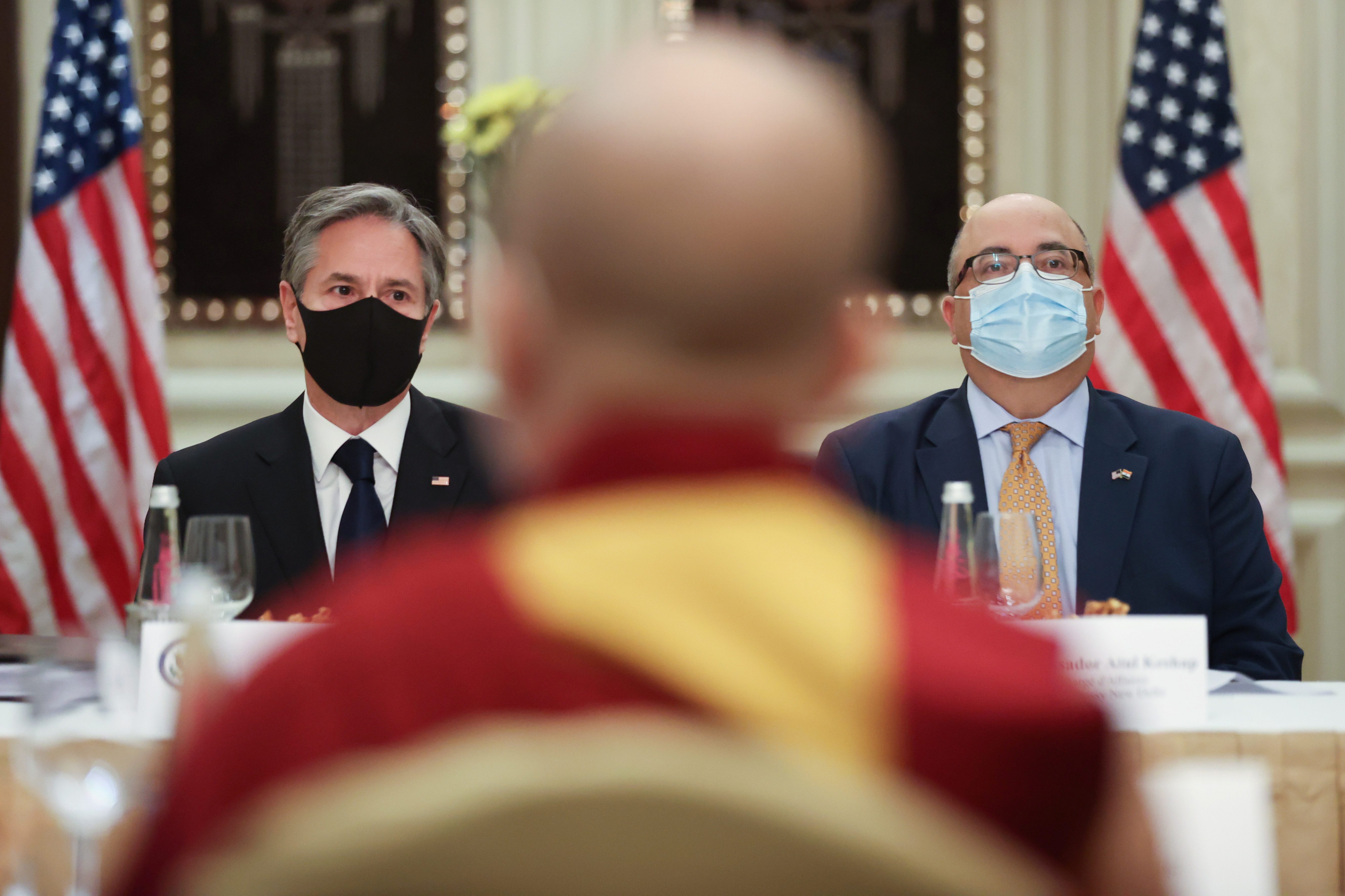 Risking China’s anger, Blinken meets representative of Dalai Lama in India