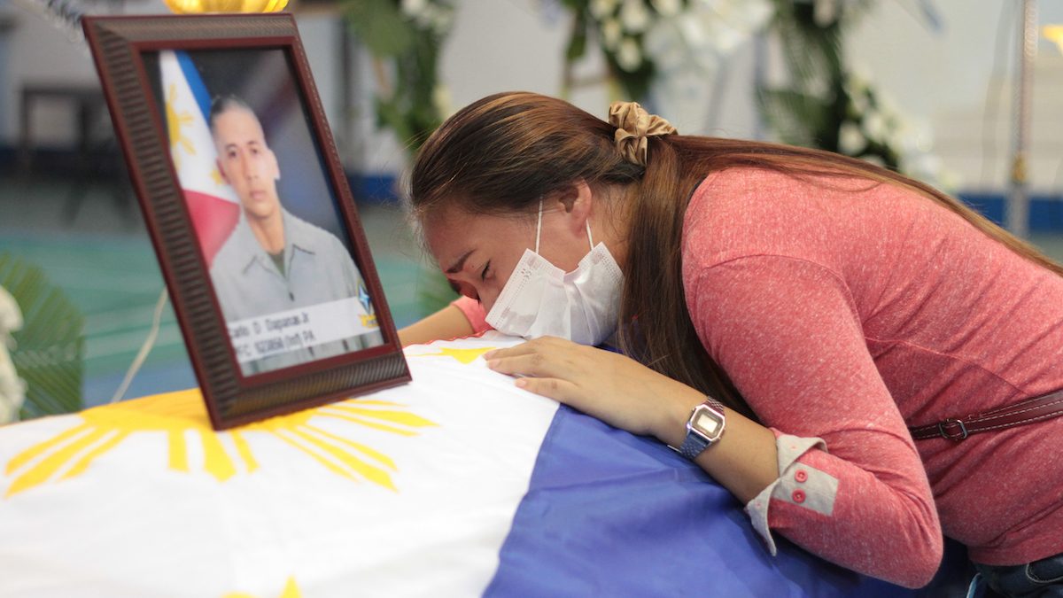Remains of soldier from Misamis Oriental identified through DNA samples