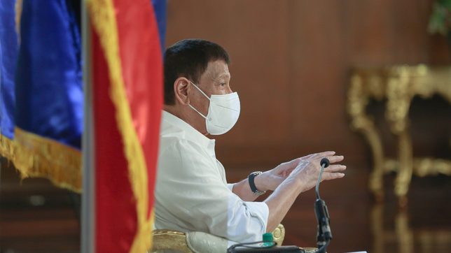 Duterte says US vaccine donations led him to keep VFA