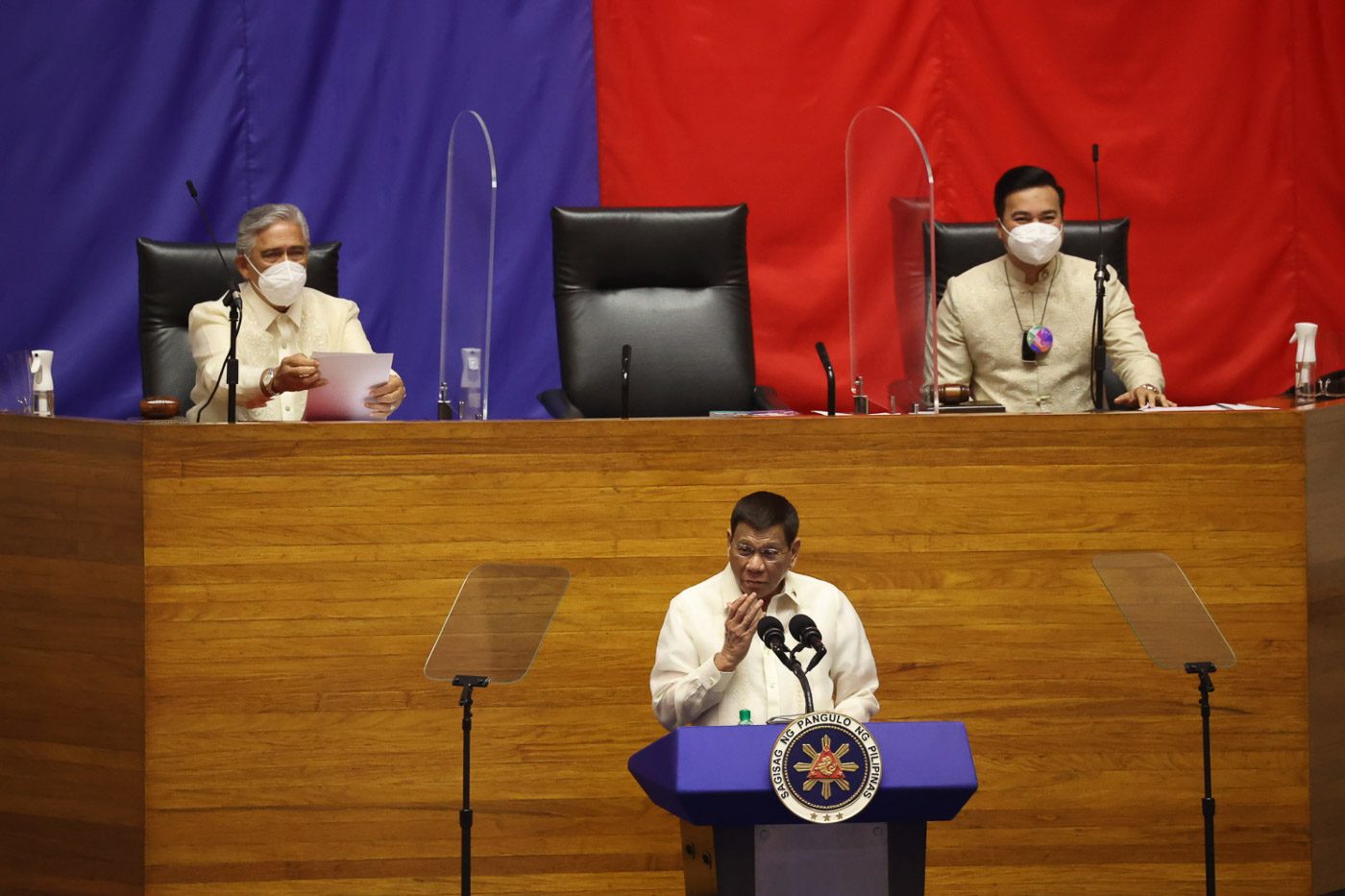 Duterte takes lies offline in SONA 2021