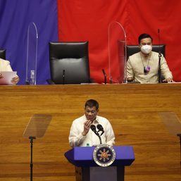 Duterte takes lies offline in SONA 2021