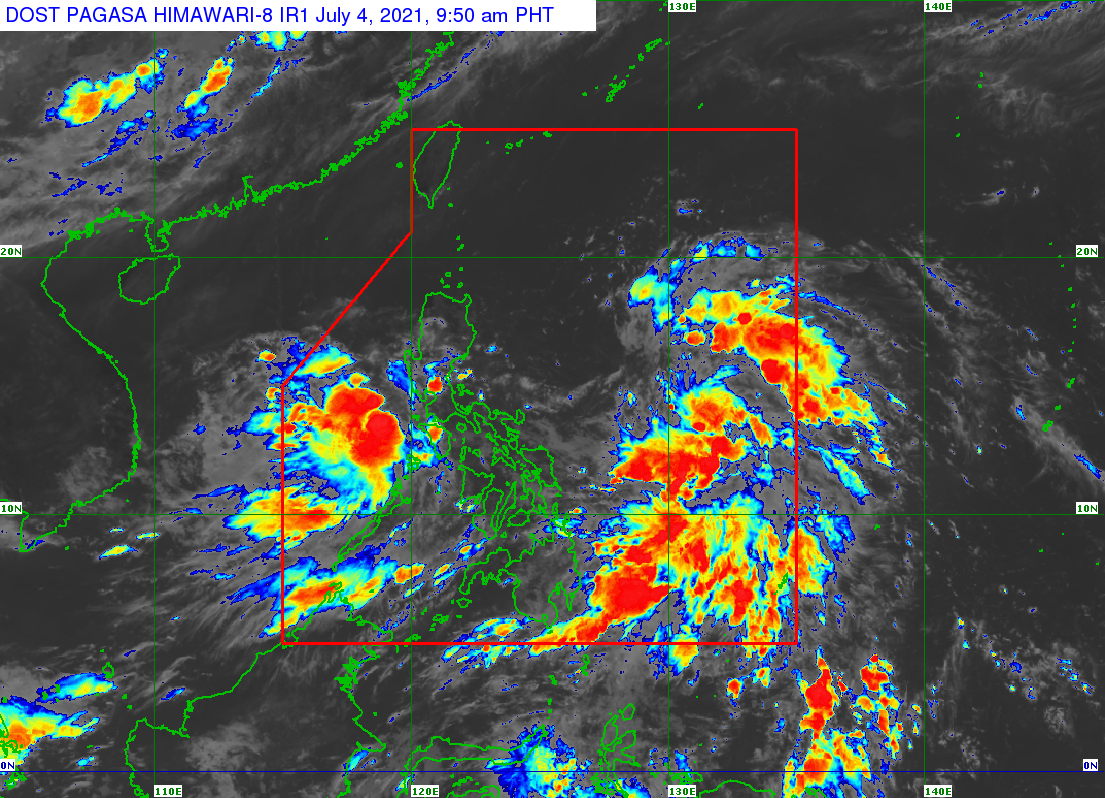 LPA east of Eastern Samar develops into Tropical Depression Emong