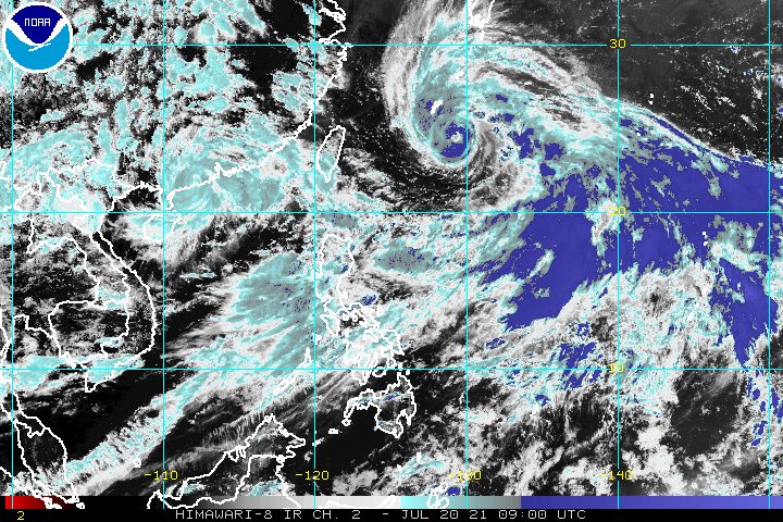 Fabian now a typhoon; enhanced southwest monsoon triggers more rain