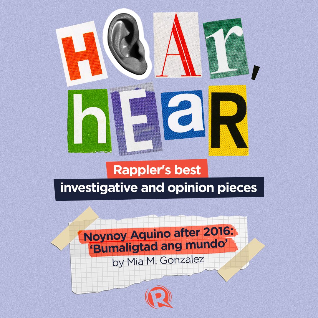 [PODCAST] Hear, Hear: Noynoy Aquino after 2016