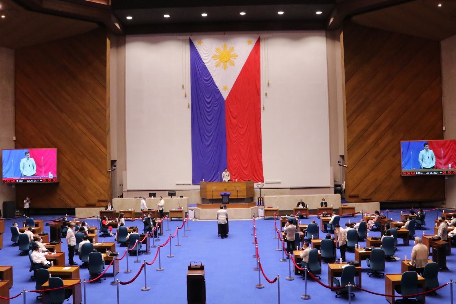 House suspends sessions during August ECQ