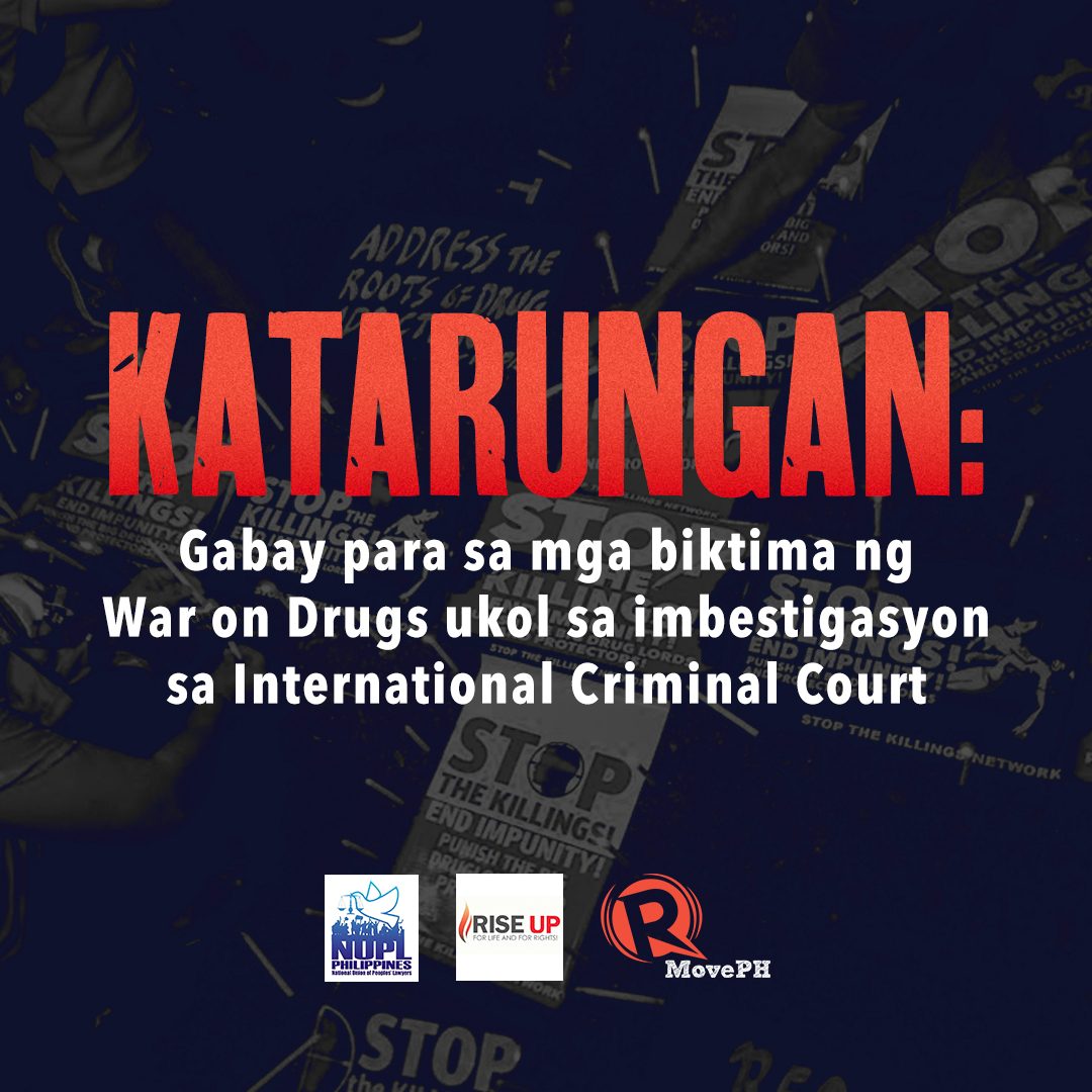 Paano dudulog sa ICC ang mga biktima ng drug war ni Duterte?