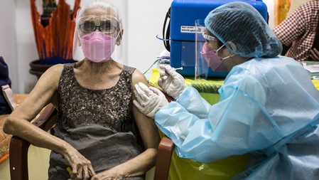 Ending the pandemic: Vaccinating the elderly, masking up, and other strategies