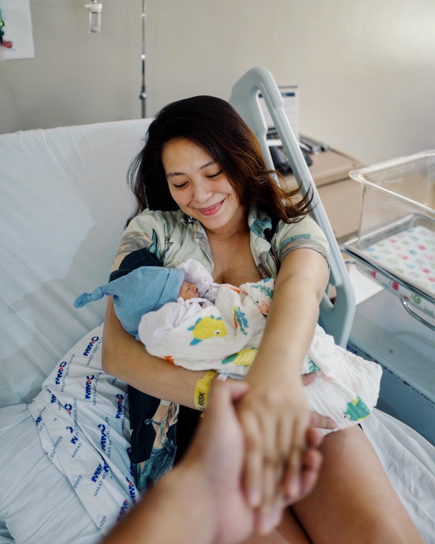 Joyce Pring, Juancho Triviño welcome first child