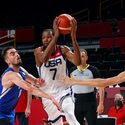 Record-setting Durant, Team USA crush Czech Republic to reach Olympic quarterfinals