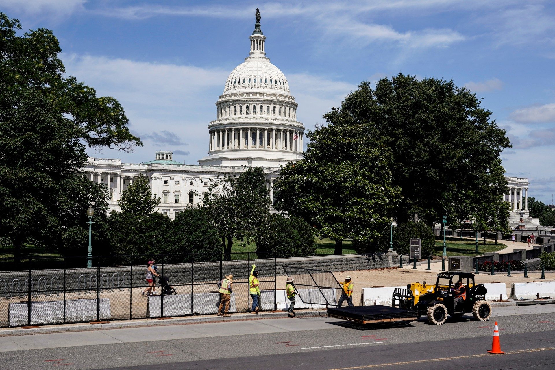 Fencing around US Capitol removed 6 months after deadly January 6 attack