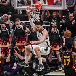 Bucks nail 22 three-pointers in rout of Heat