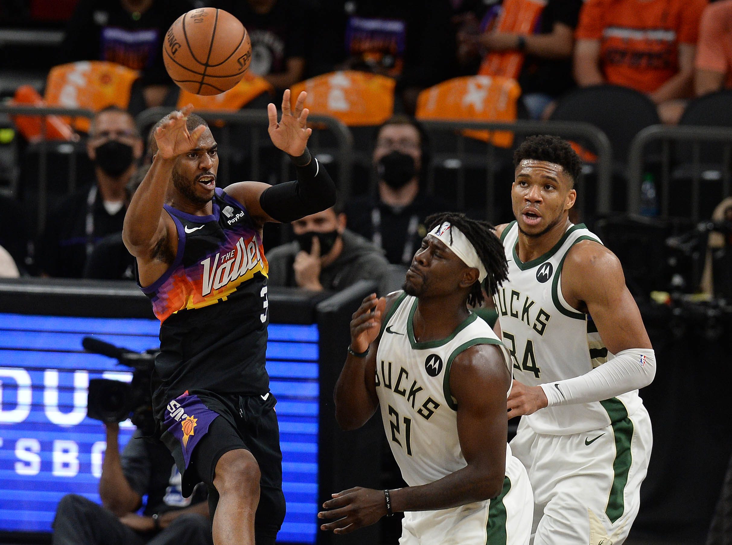 Bucks struggle to find answers against surging Suns