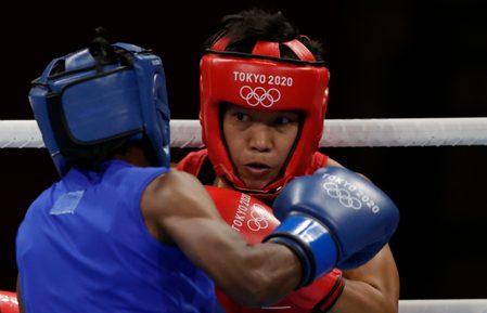 PH boxer Irish Magno overpowers Kenyan foe in Olympic debut
