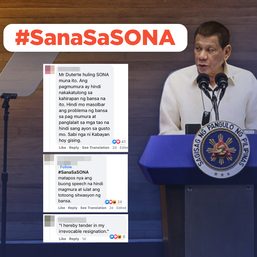 No more cursing, apologize for failures: What Filipinos want to hear in Duterte’s last SONA