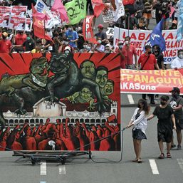 From murals to mascots, SONA 2021 protesters get creative with their dissent
